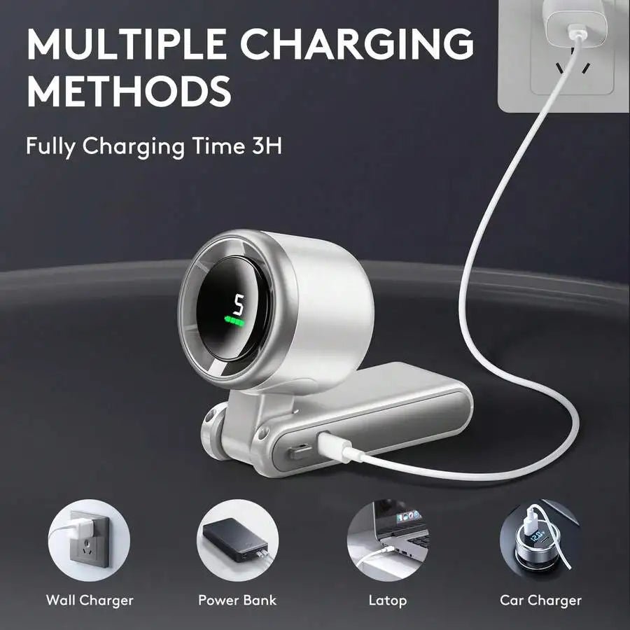 TurboBreeze Pro Compact Pocket Fan