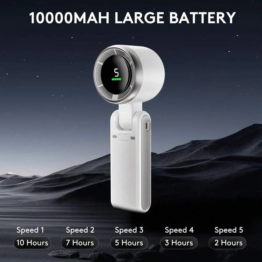 TurboBreeze Pro Compact Pocket Fan