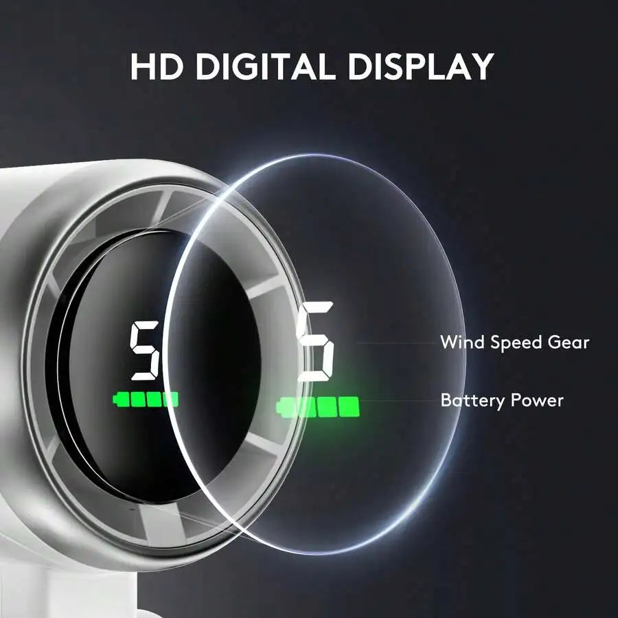TurboBreeze Pro Compact Pocket Fan