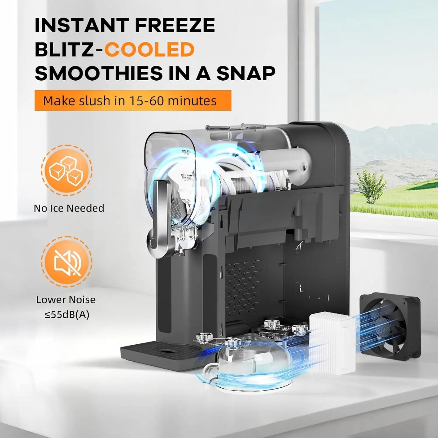 No-Ice Home Slush Drink Maker